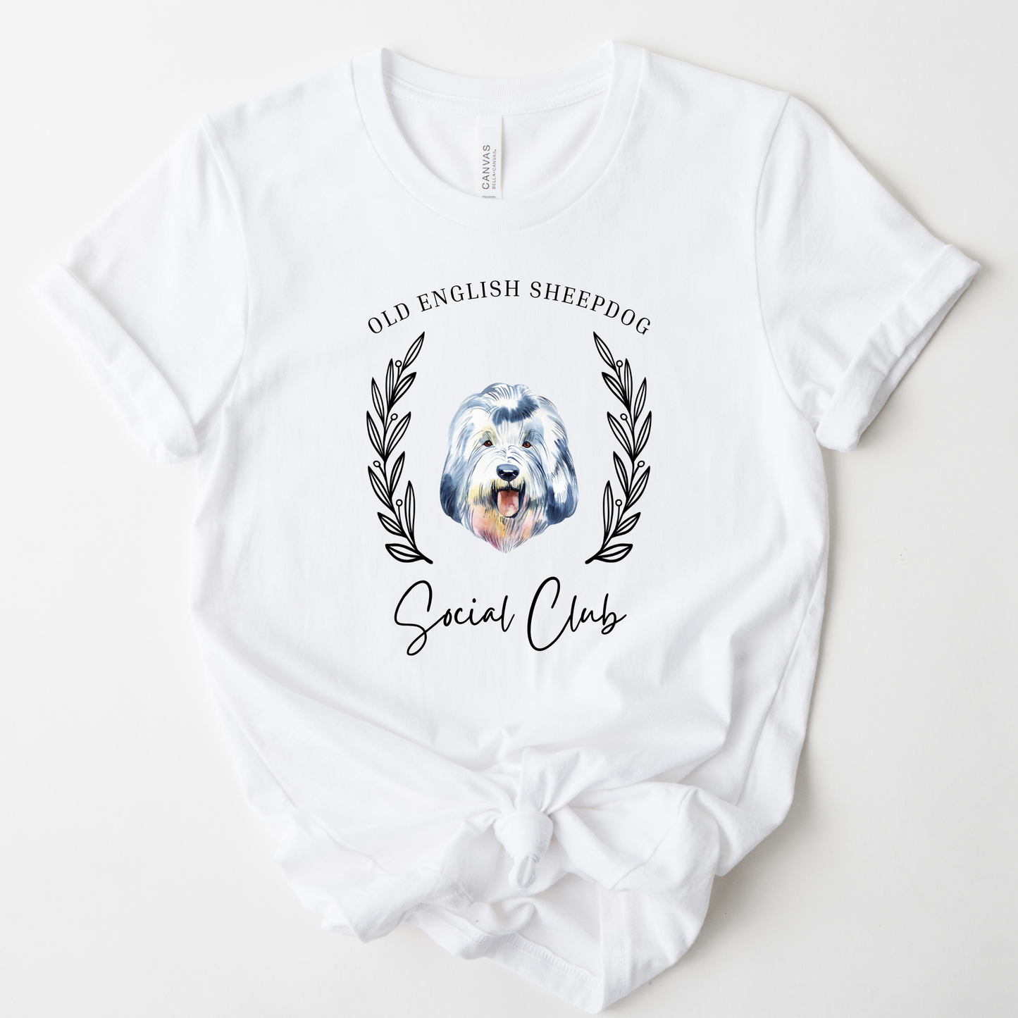 Old English Sheepdog Social Club Graphic Tee