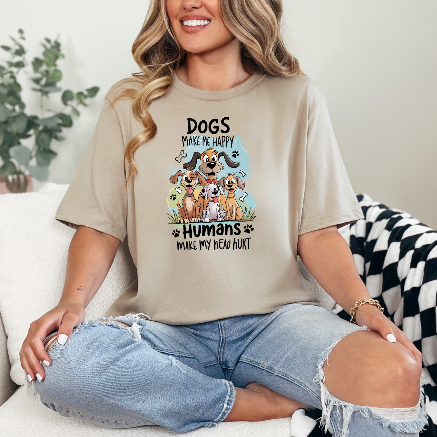 Humans Make My Head Hurt Graphic Tee