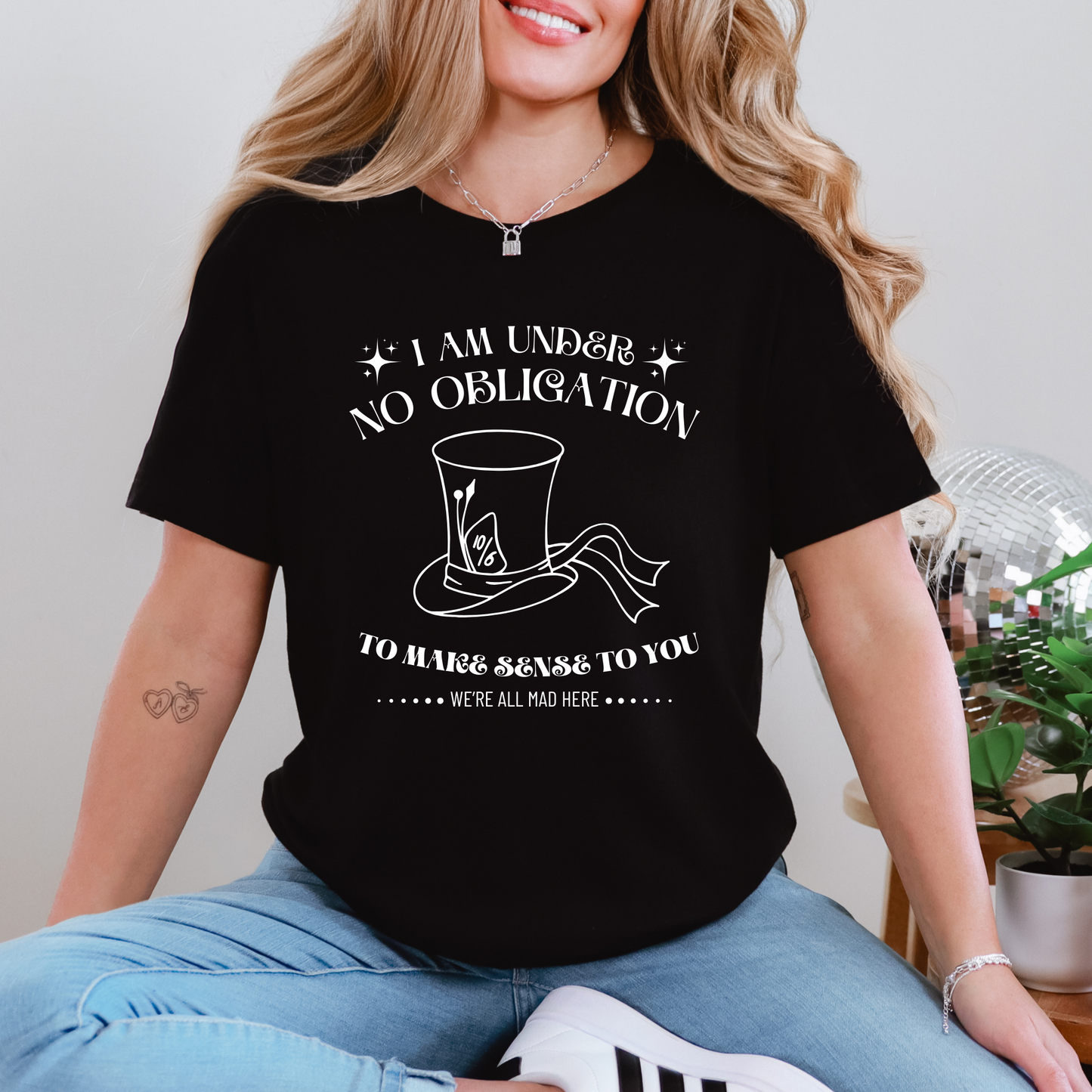 No obligation Graphic Tee
