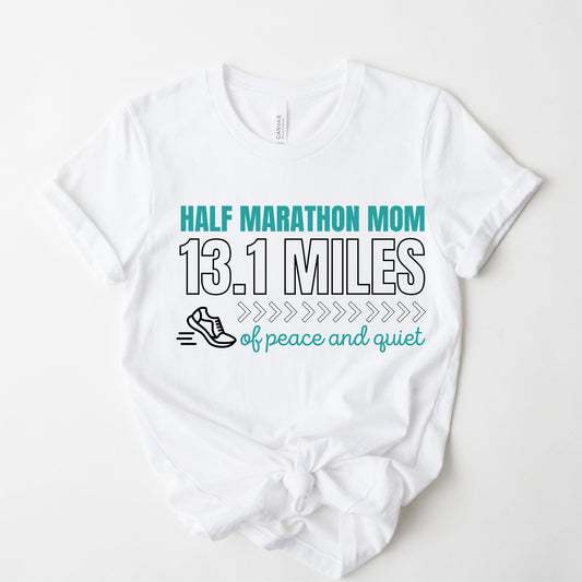 Half Marathon Mom Graphic Tee