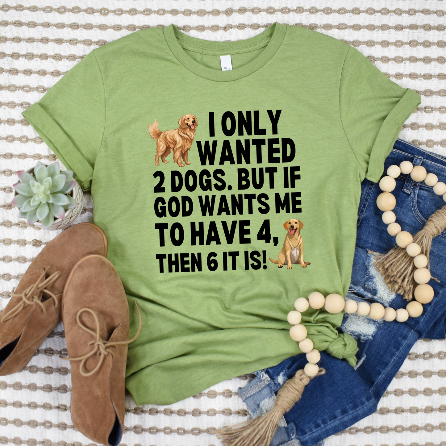 2 Dogs Graphic Tee