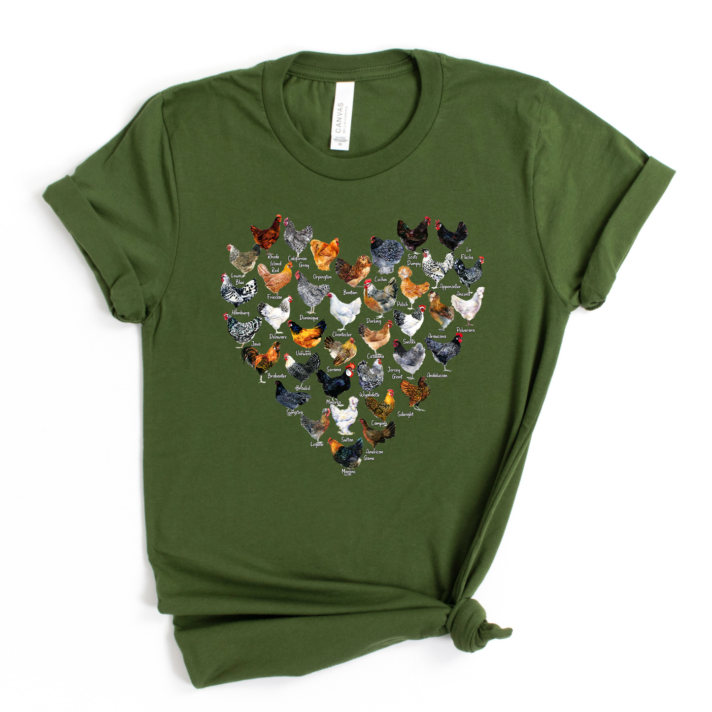 Chickens Galore Graphic Tee