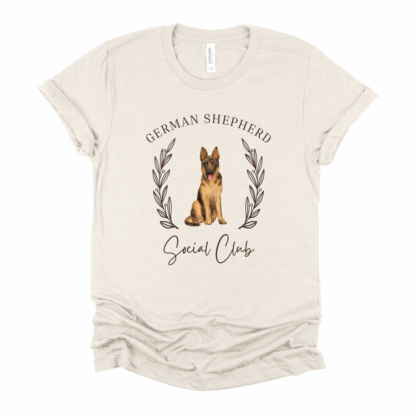 German Shepherd Social Club Graphic Tee