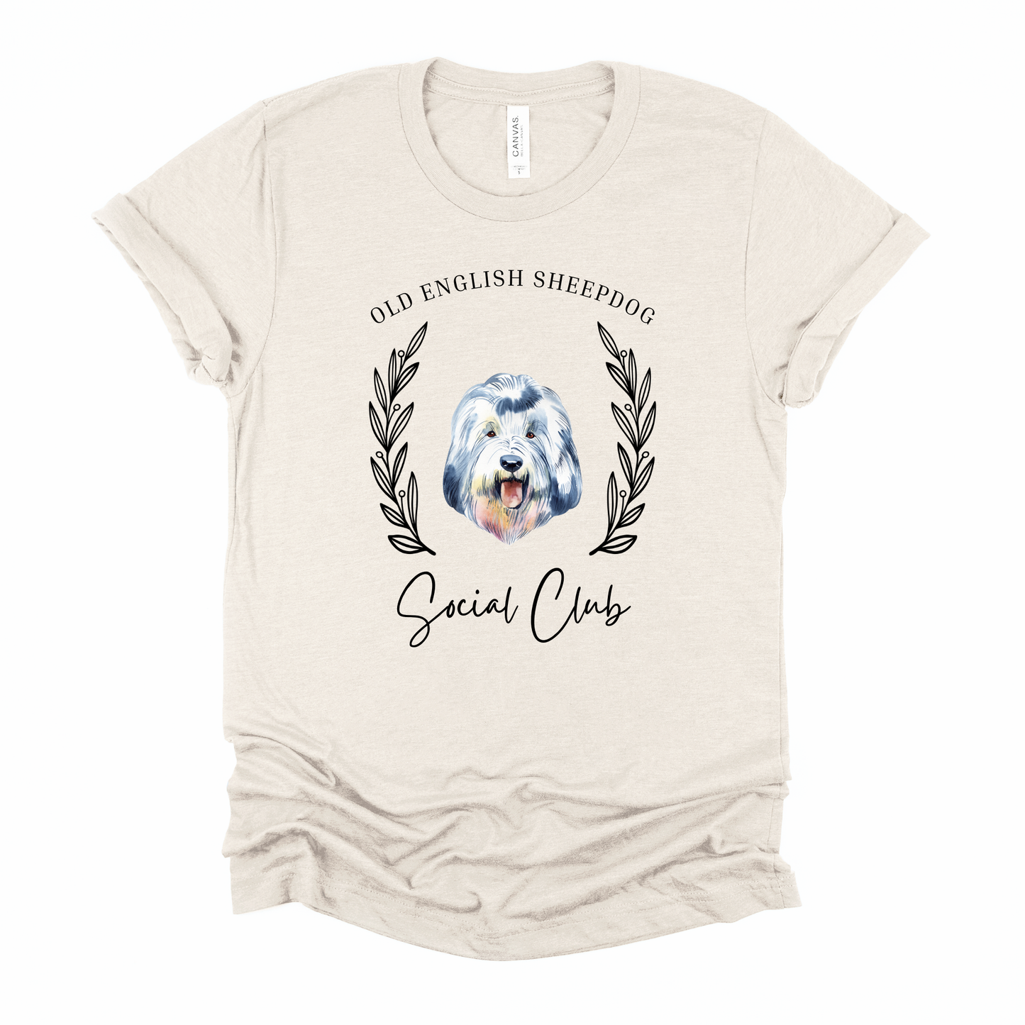 Old English Sheepdog Social Club Graphic Tee