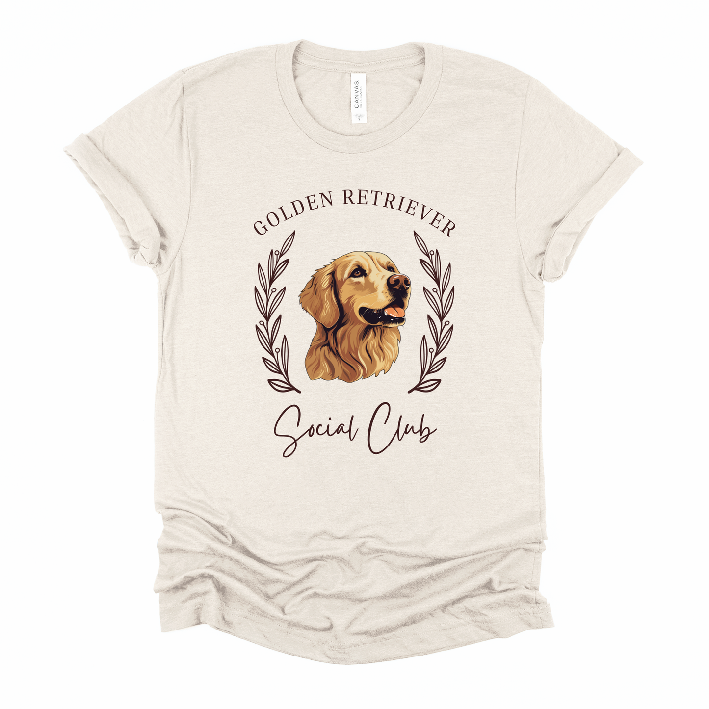 Golden Retriever Social Club Graphic Tee