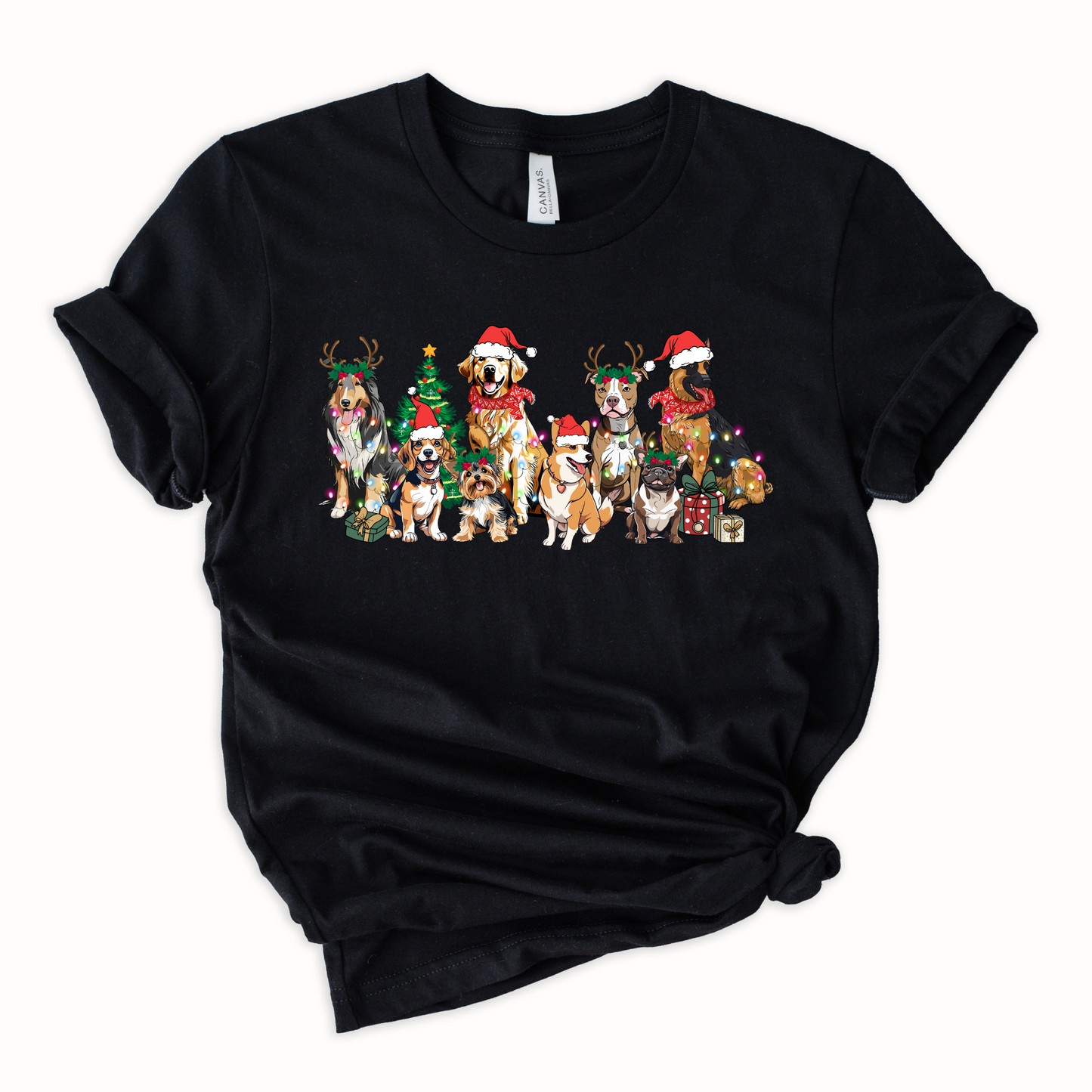 Christmas Dogs Graphic Tee