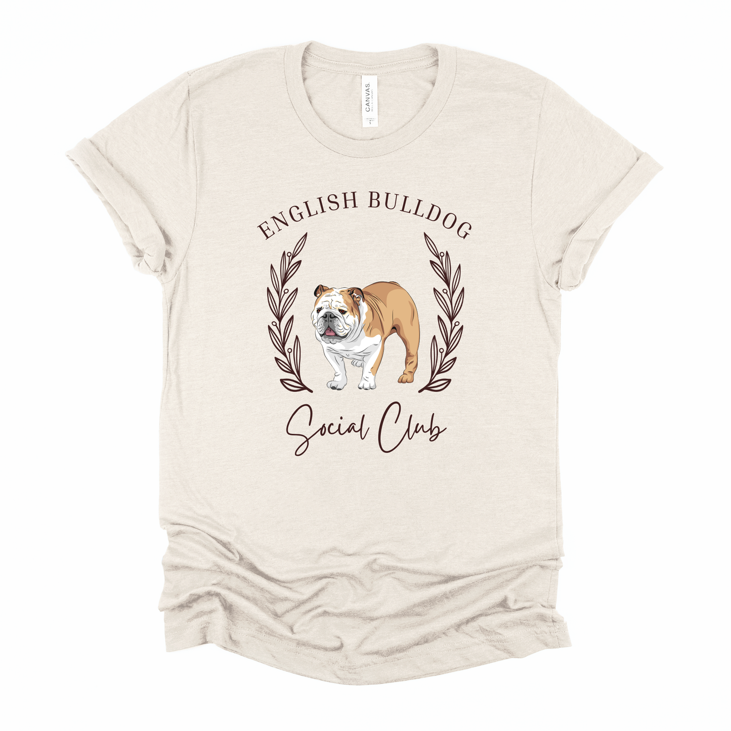 English Bulldog Social Club Graphic Tee