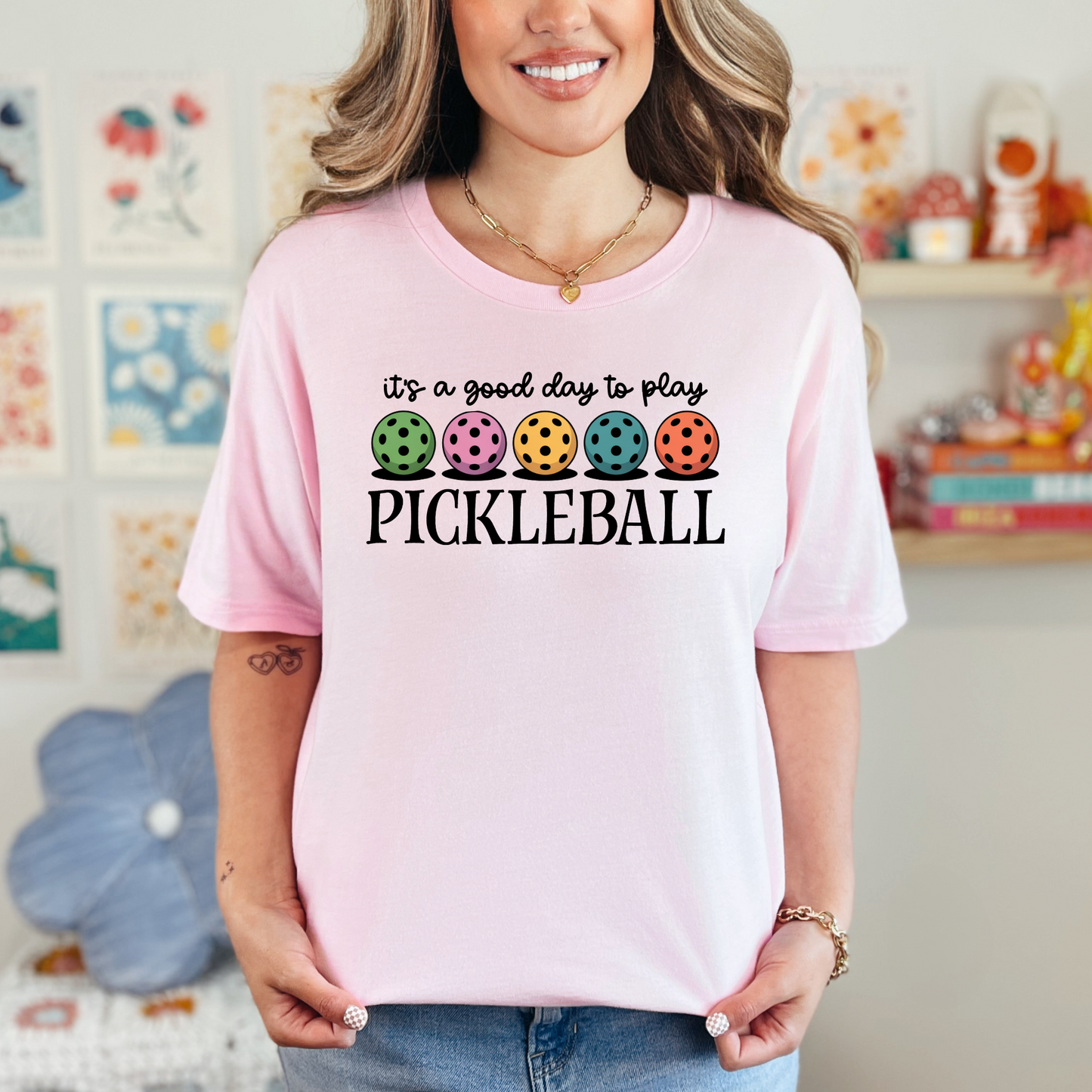 Good Day to Play Pickleball Graphic Tee