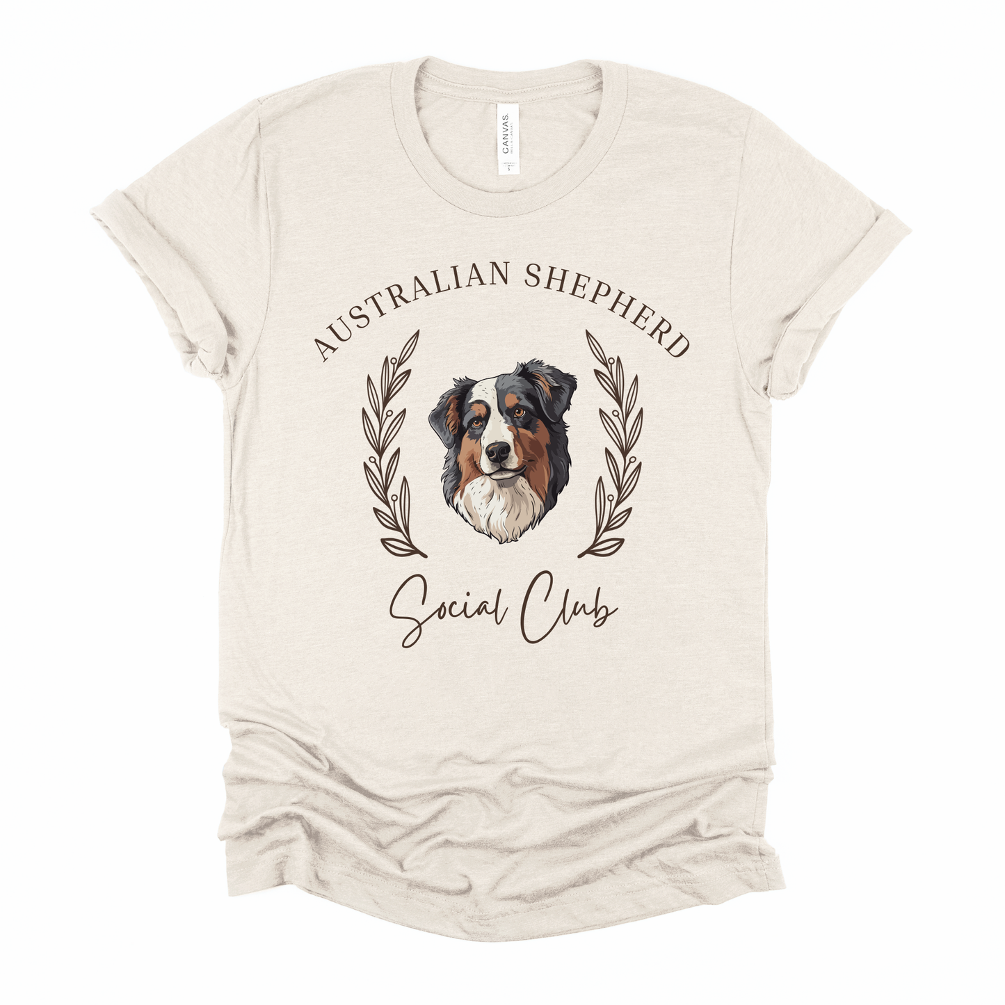 Australian Shepherd Social Club Graphic Tee