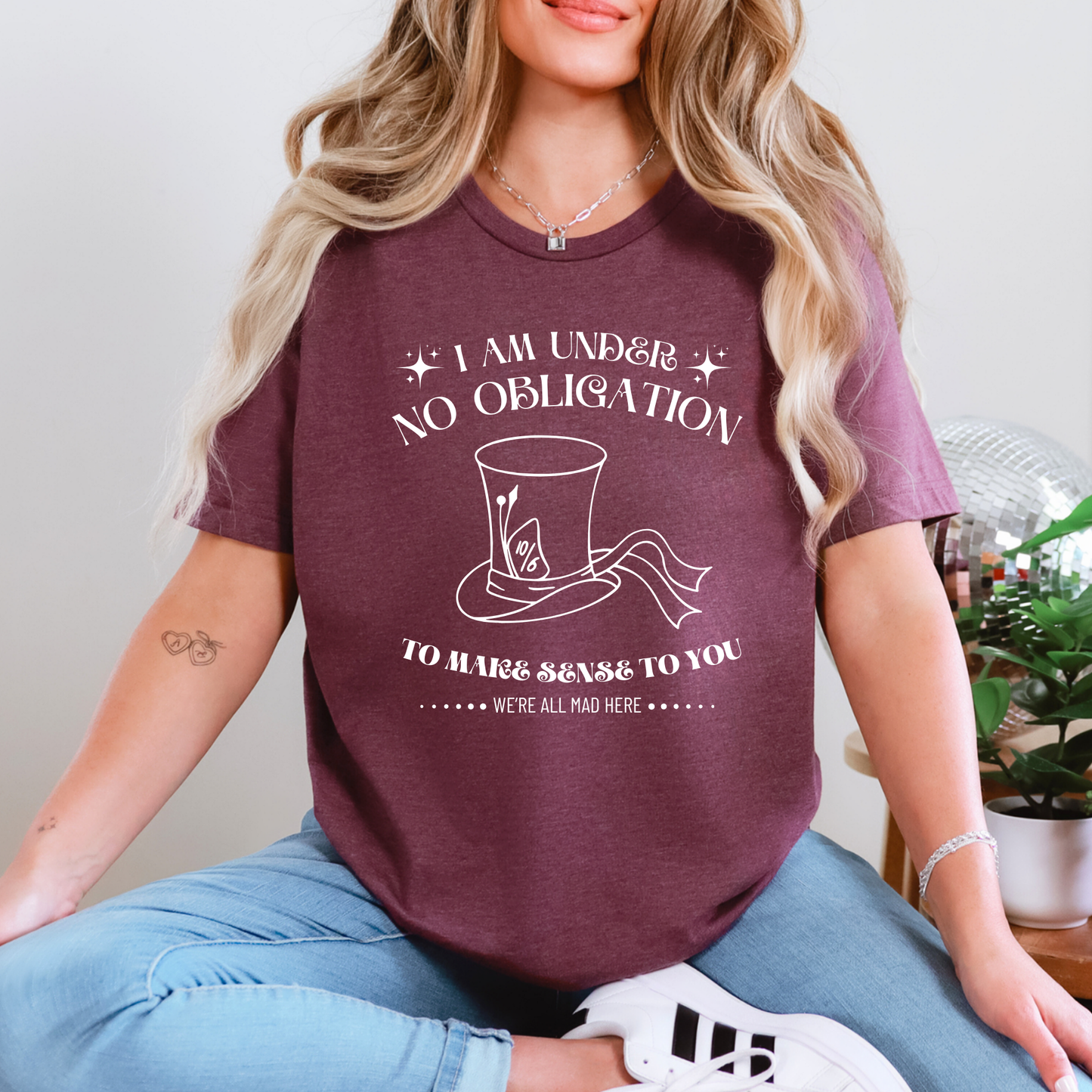 No obligation Graphic Tee