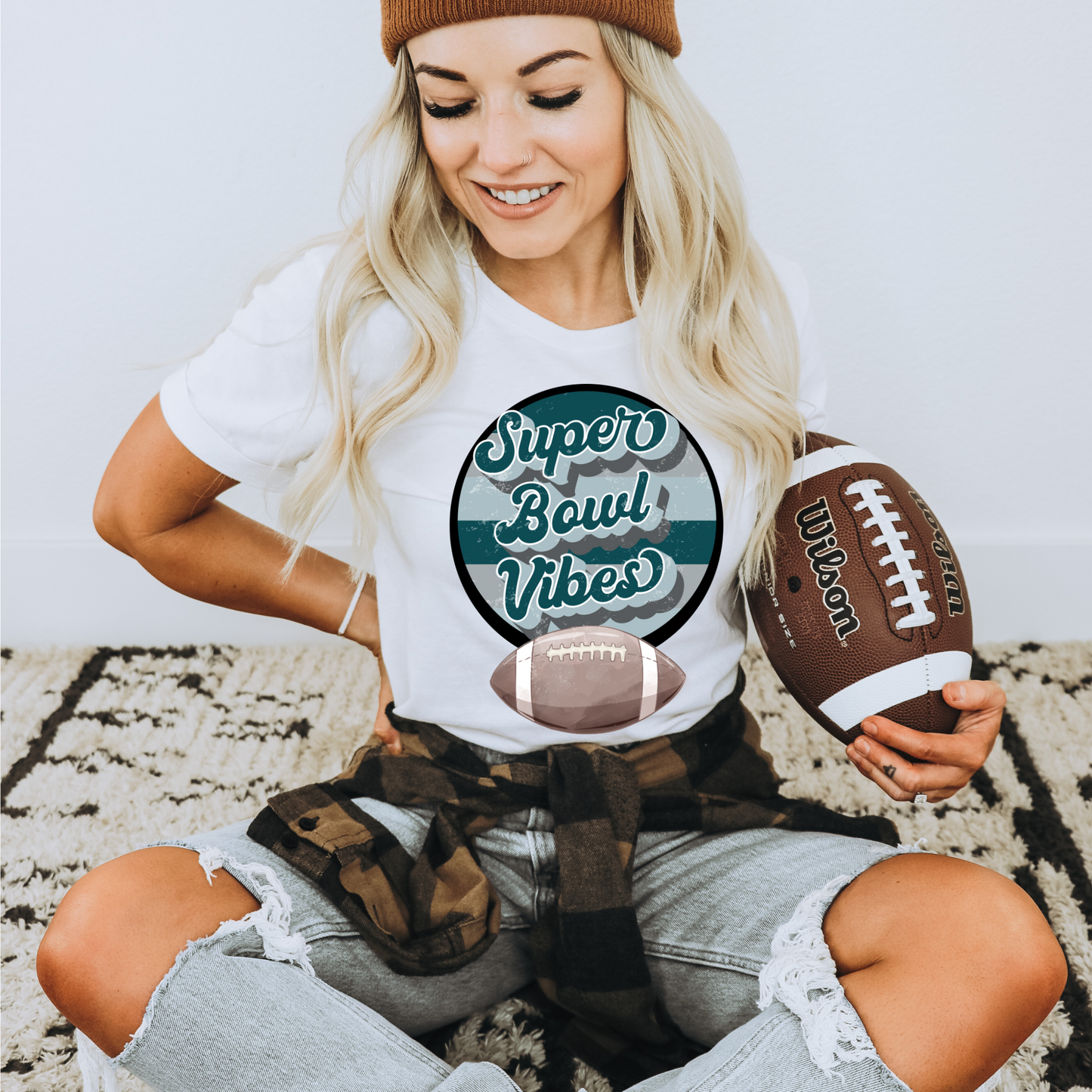 Eagles Super bowl vibes Graphic Tee