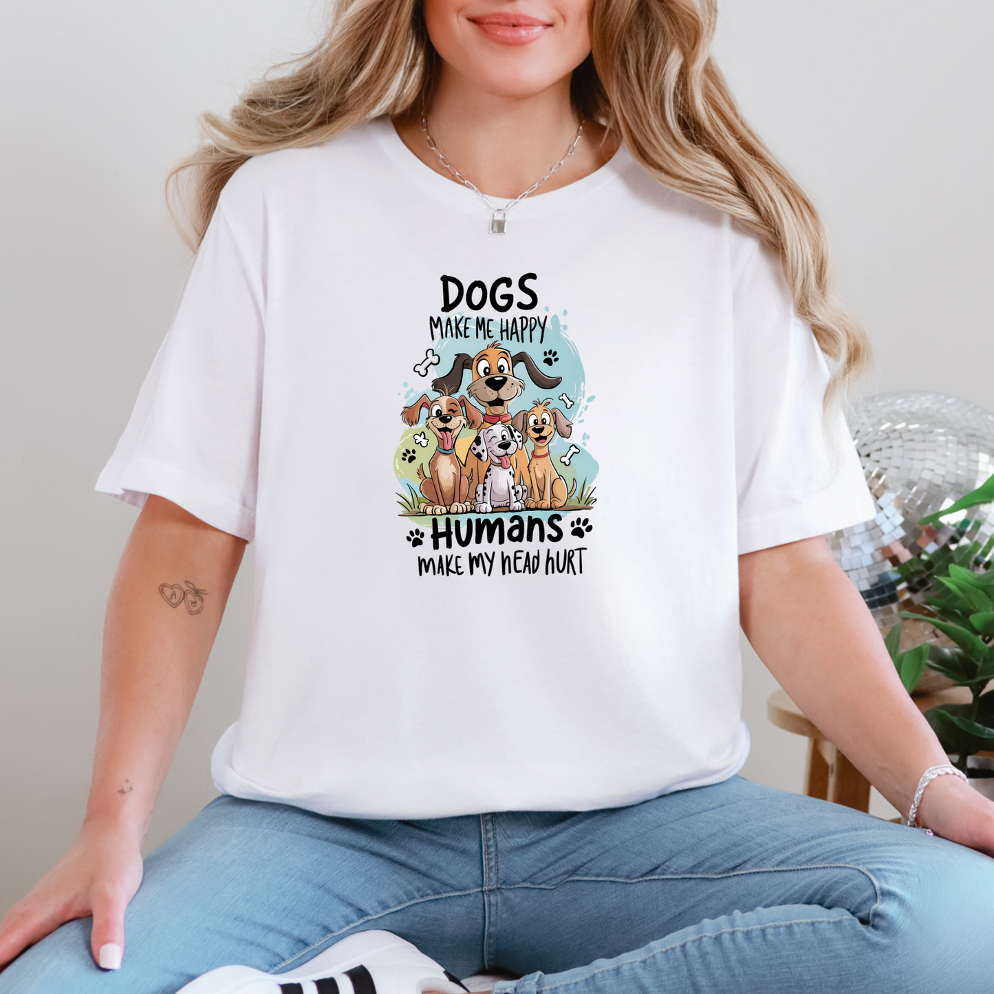 Humans Make My Head Hurt Graphic Tee