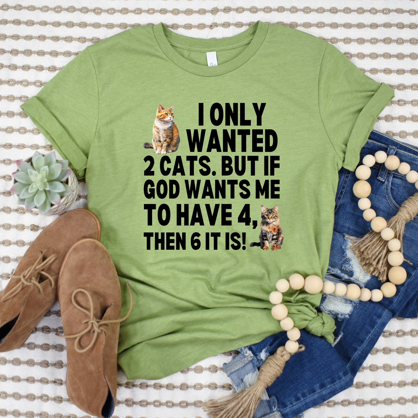 2 Cats Graphic Tee