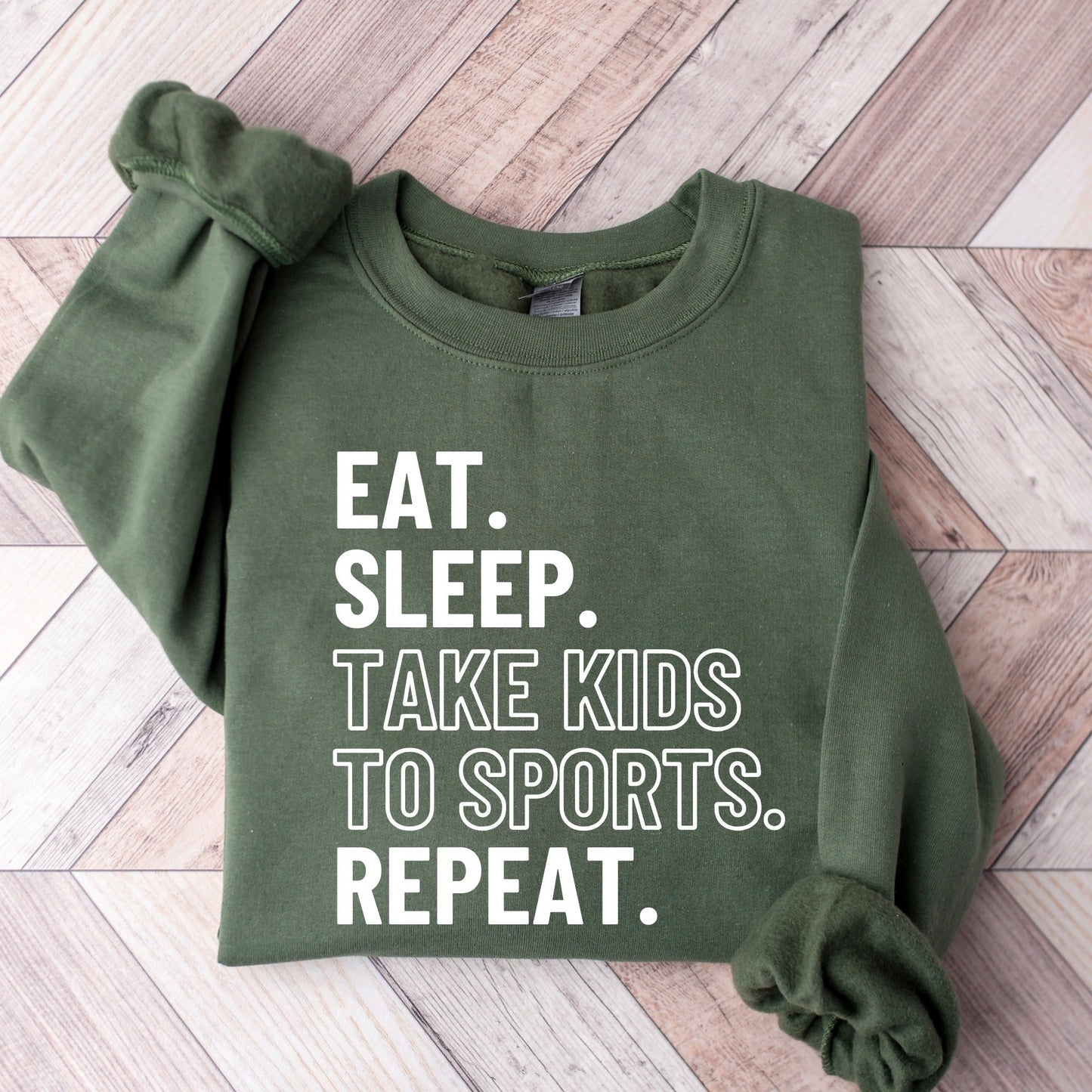 Take kids to sports repeat