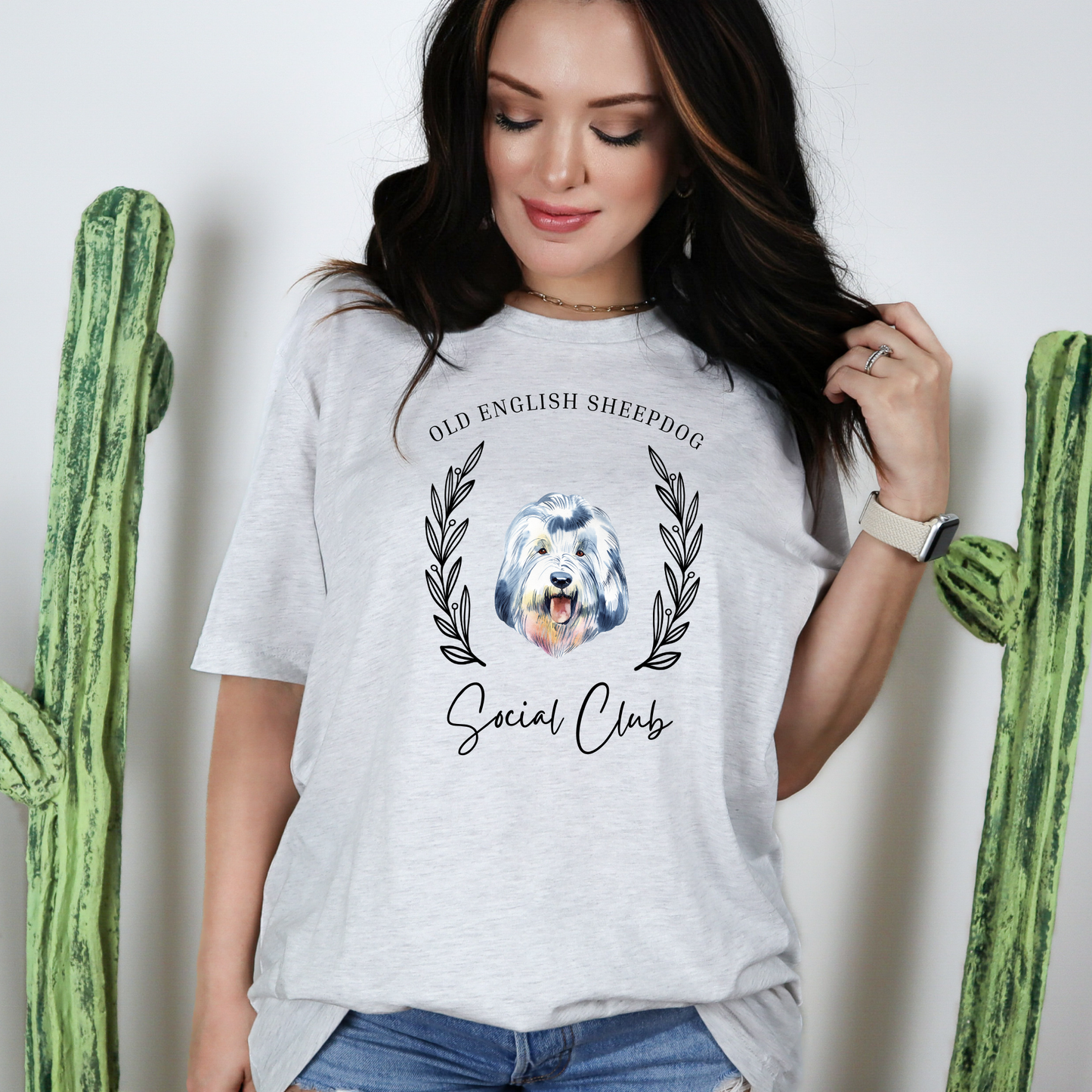 Old English Sheepdog Social Club Graphic Tee