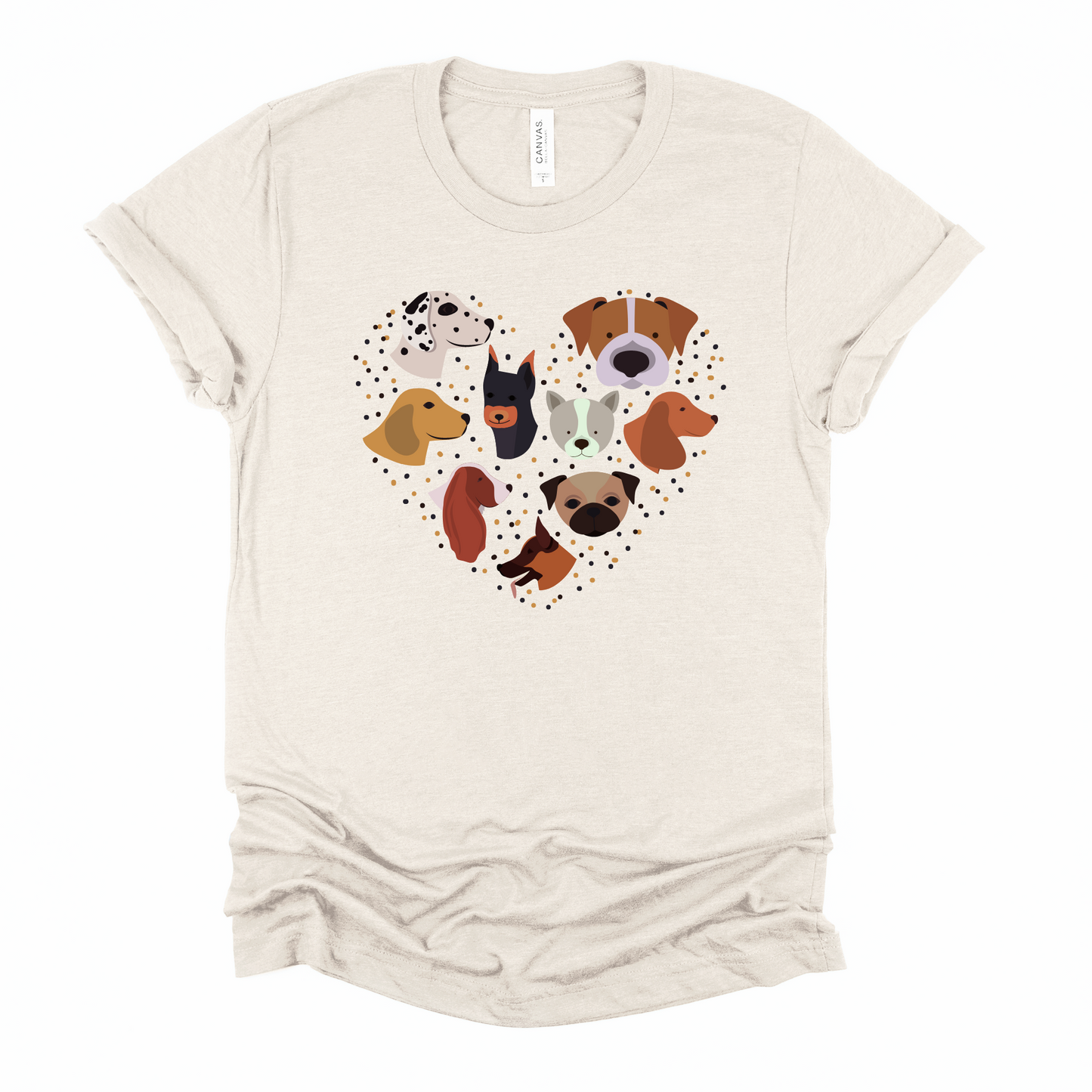 Dog Heart Graphic Tee