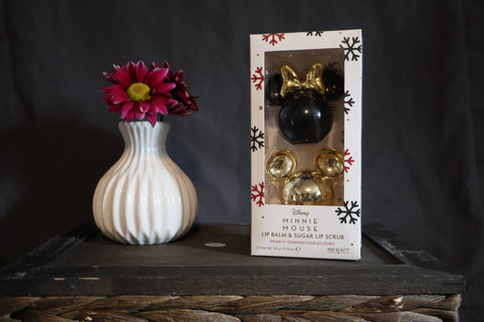 Minnie Burgundy Lip balm & Lip Scrub set *Final Sale*