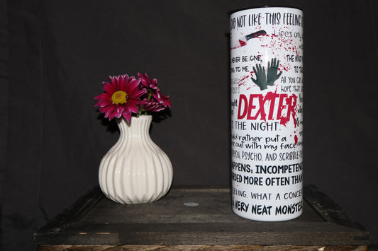 Dexter 20oz Skinny Tumbler *Final Sale*