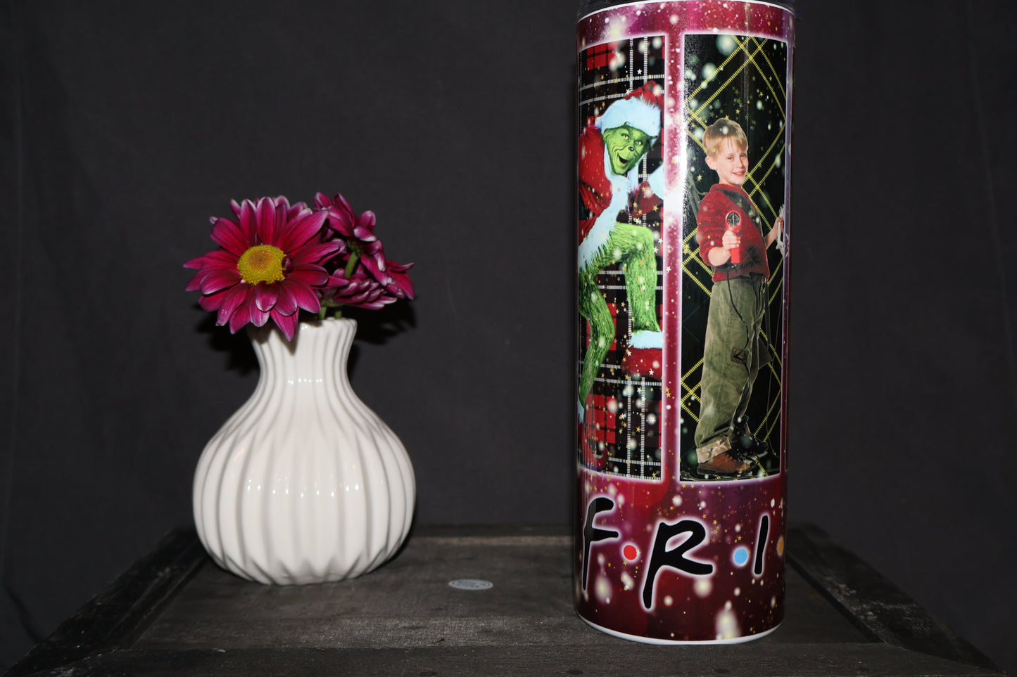 Friends Red Holiday Tumbler