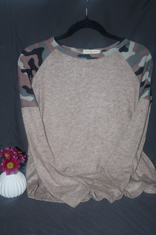Oatmeal Camo Shirt