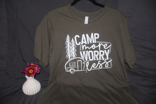 Camp More Worry Less Tee *Final Sale*