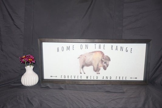 Home On The Range Sign