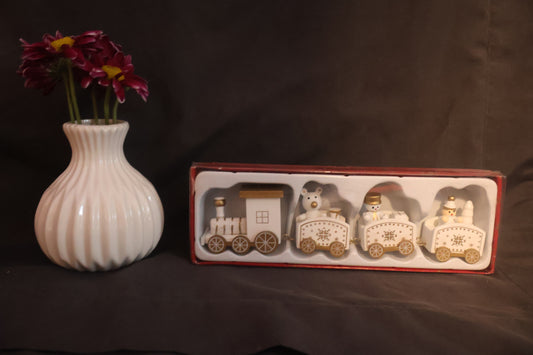 Wooden Christmas Train *Final Sale*