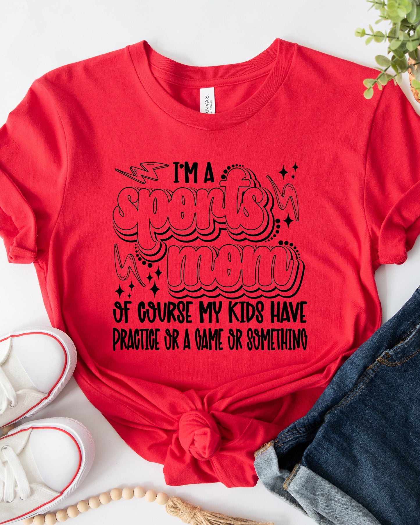 I'm a Sports Mom Graphic Tee