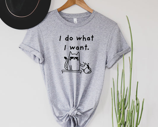 I Do What I Want Graphic Tee