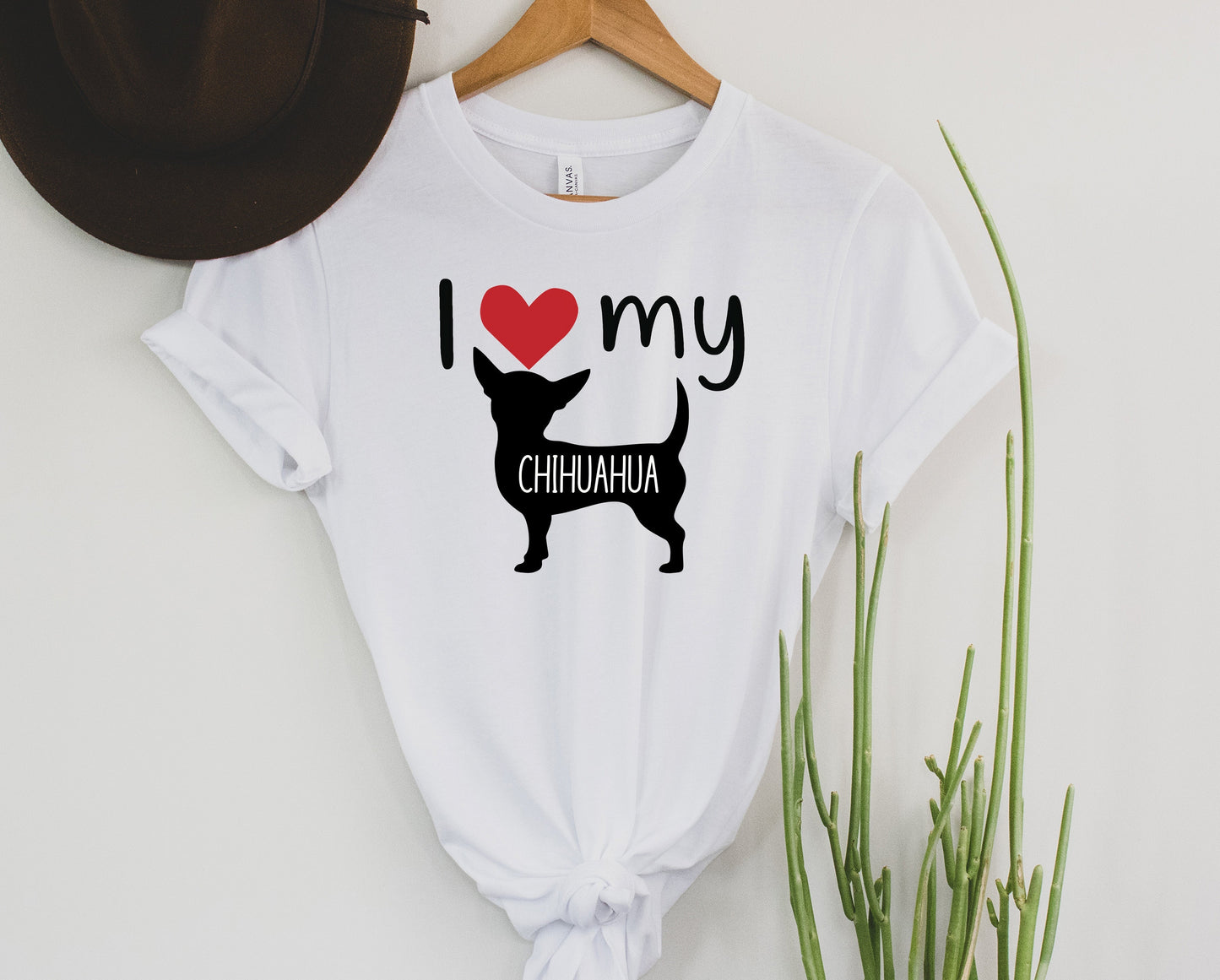 I Love My Chihuahua Graphic Tee