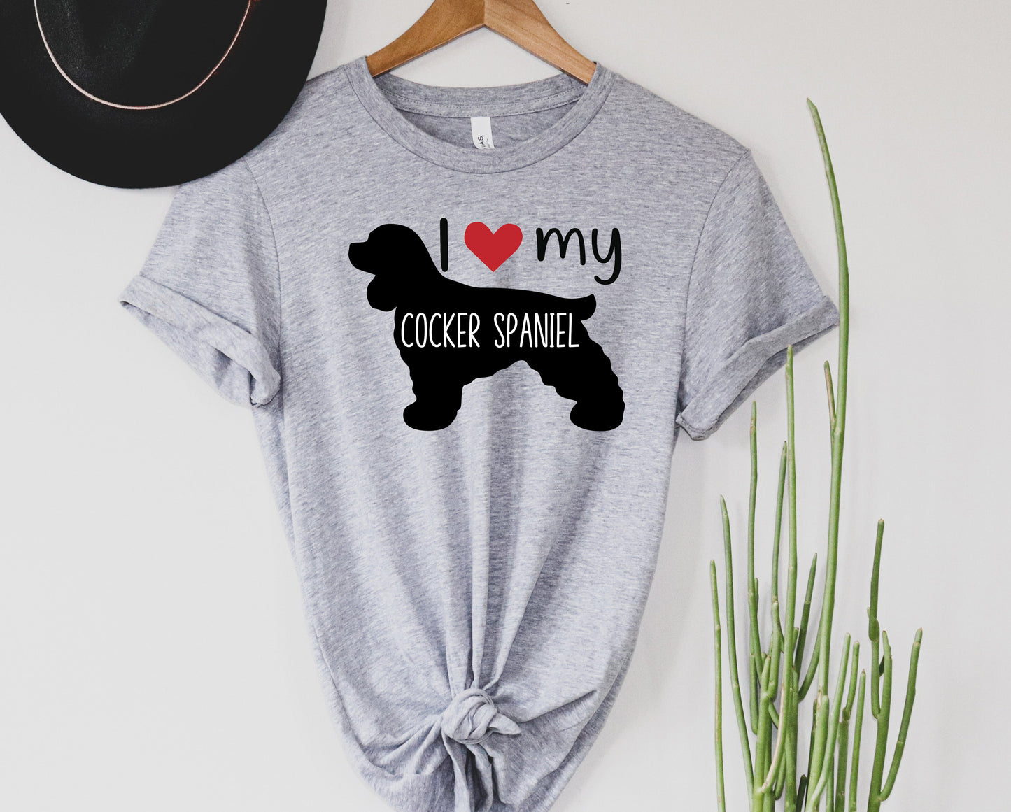 I Love my Cocker Spaniel Graphic Tee
