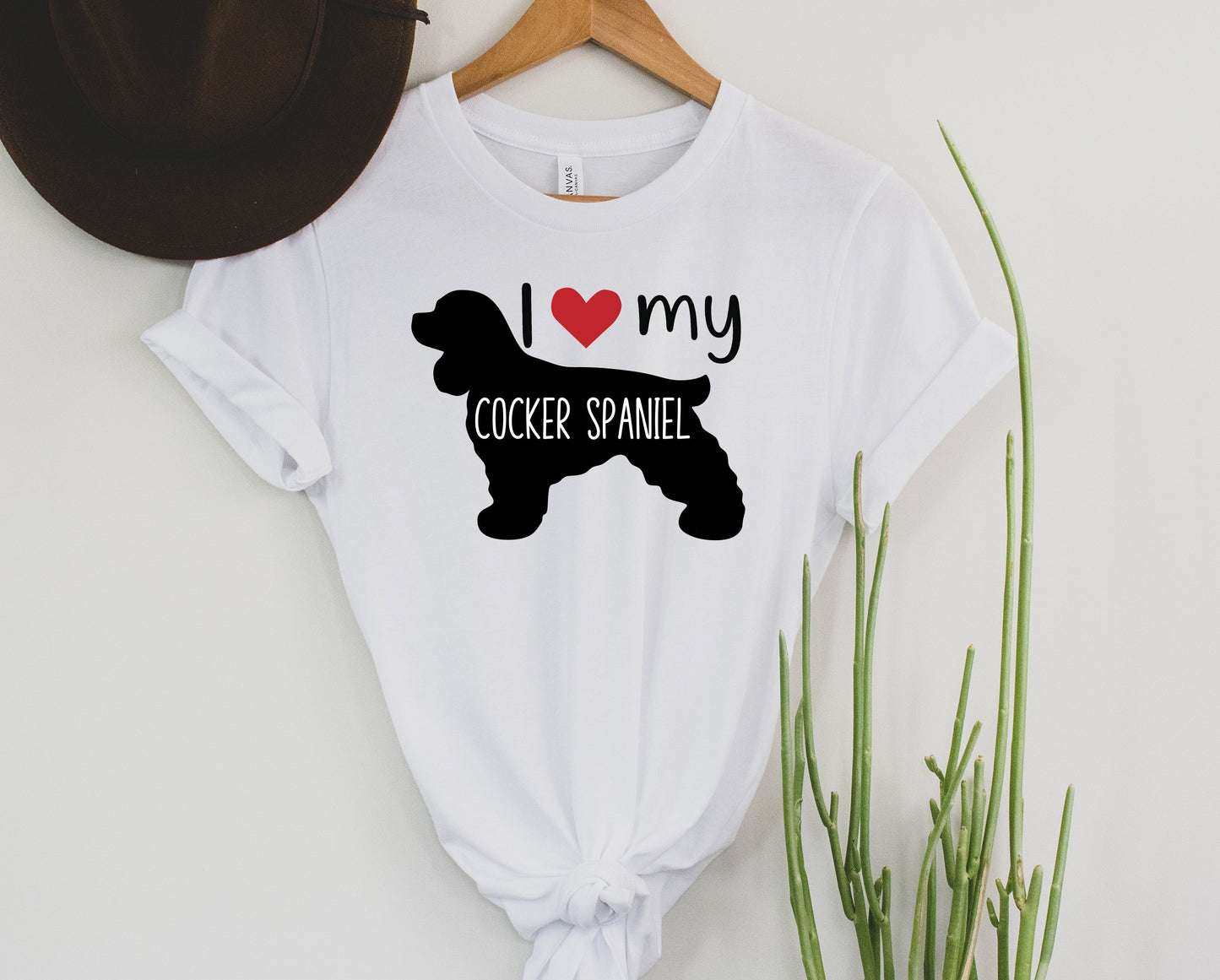 I Love my Cocker Spaniel Graphic Tee
