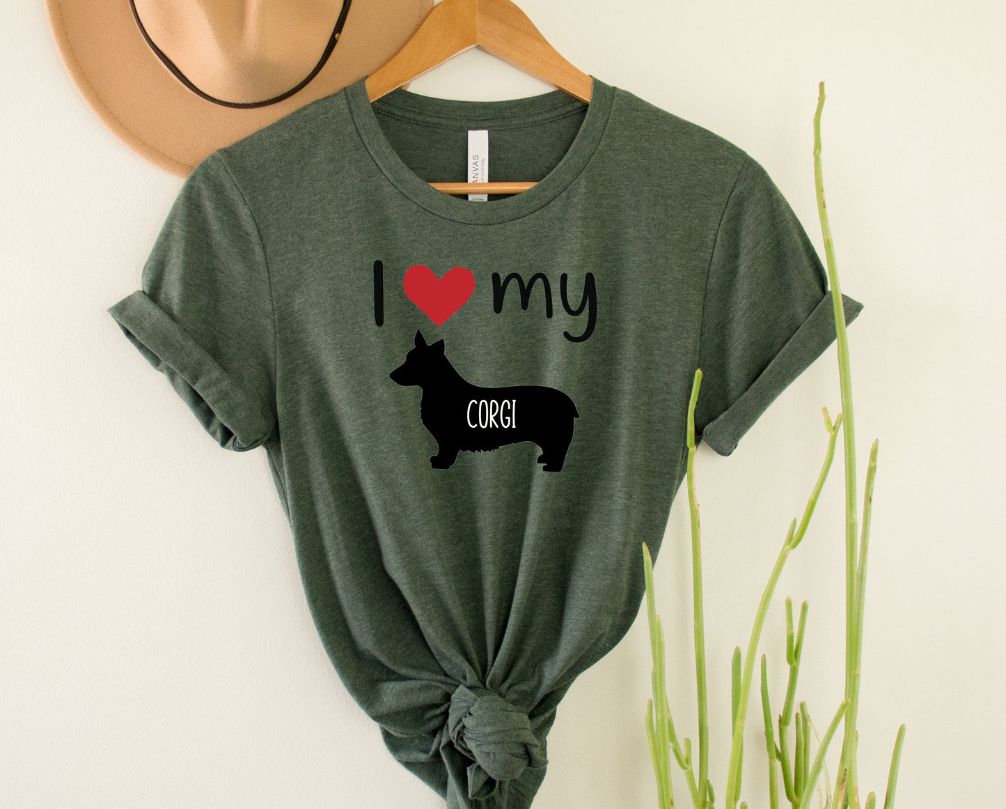 I Love my Corgi Graphic Tee