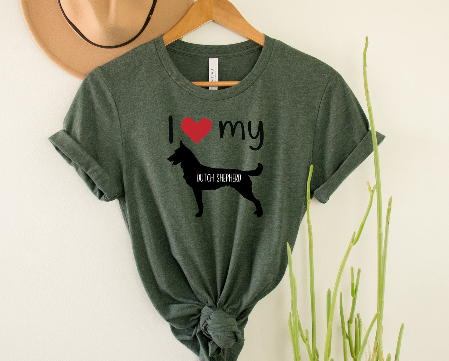 I Love my Dutch Shepherd Graphic Tee
