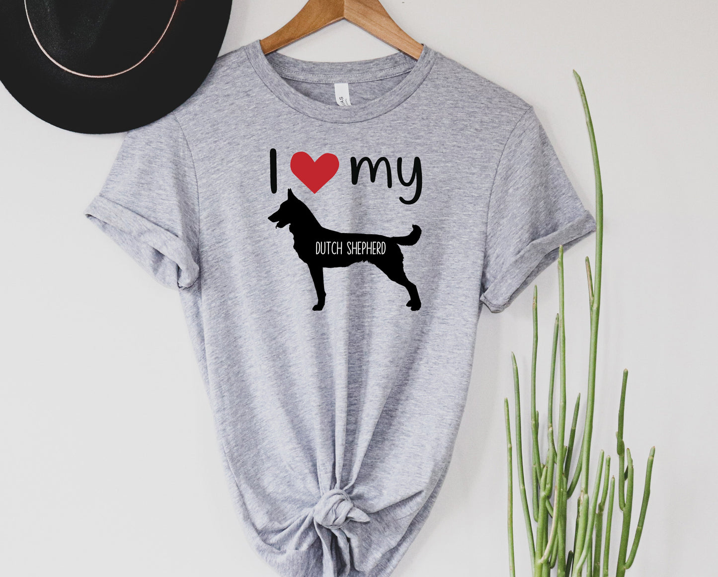 I Love my Dutch Shepherd Graphic Tee