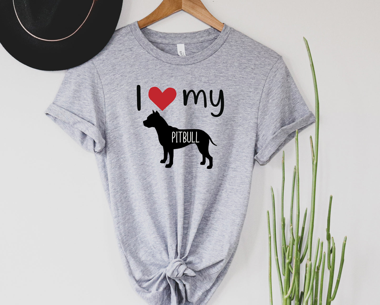 I Love my Pitbull Graphic Tee