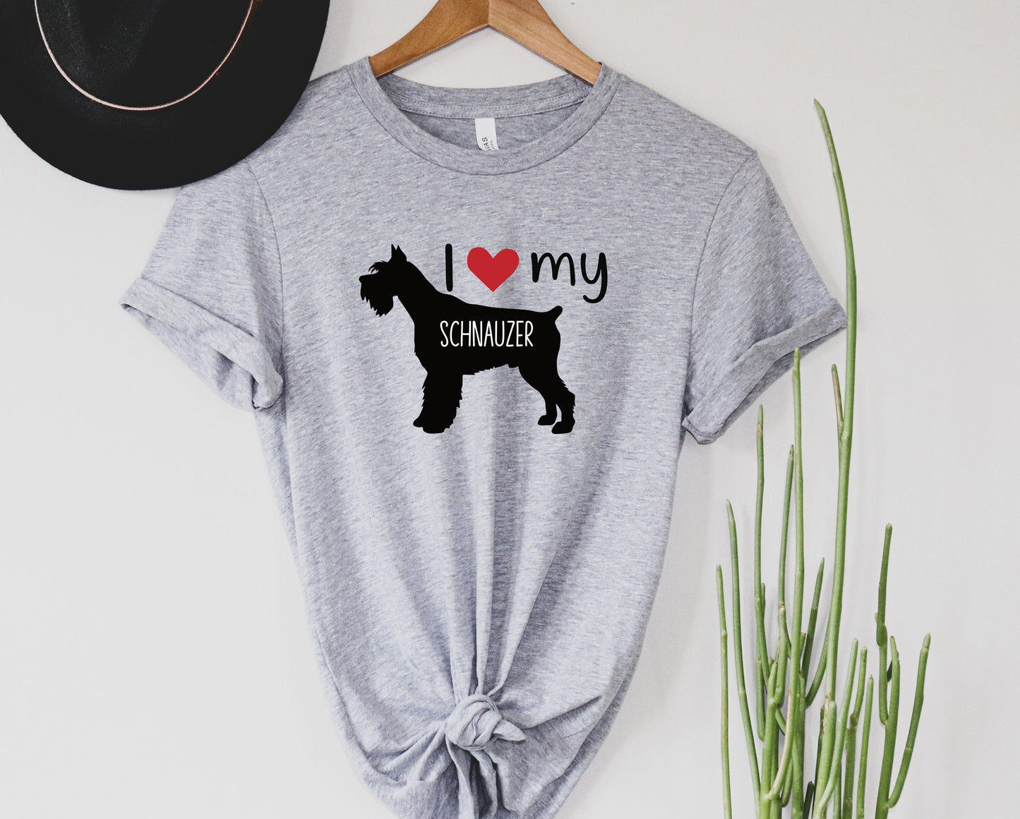 I Love my Schnauzer Graphic Tee