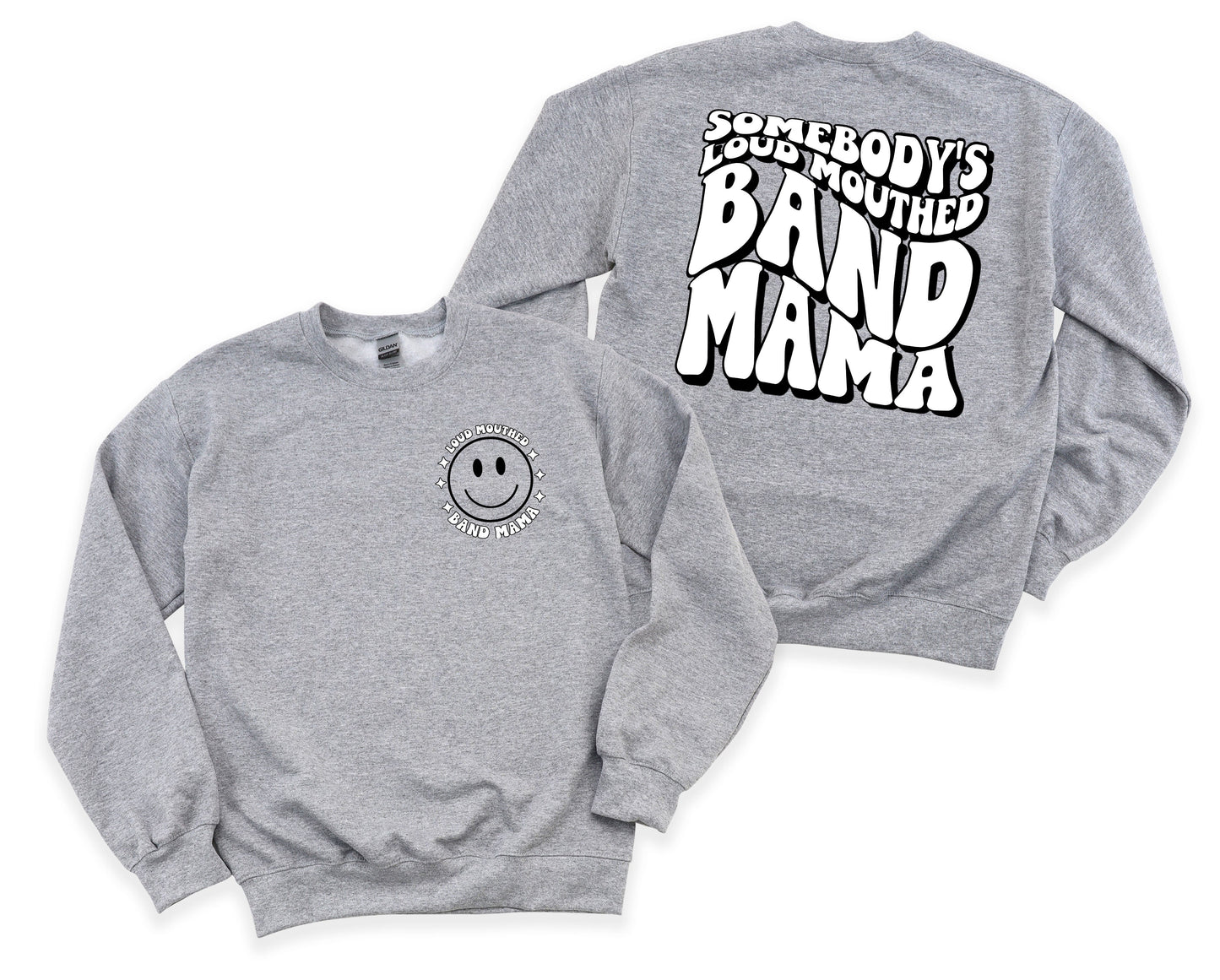 Loud Mouthed BAND Mama Graphic Tee