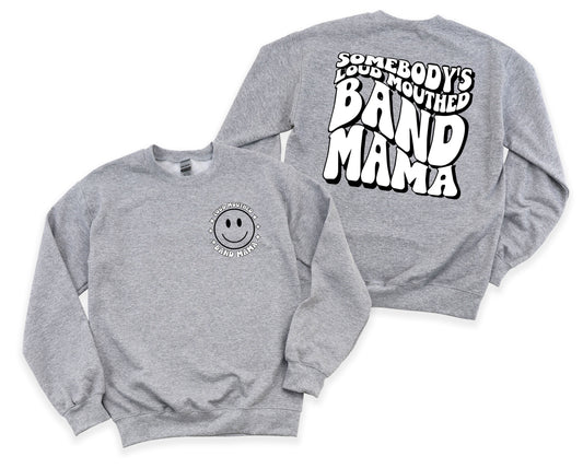 Loud Mouthed BAND Mama Graphic Tee