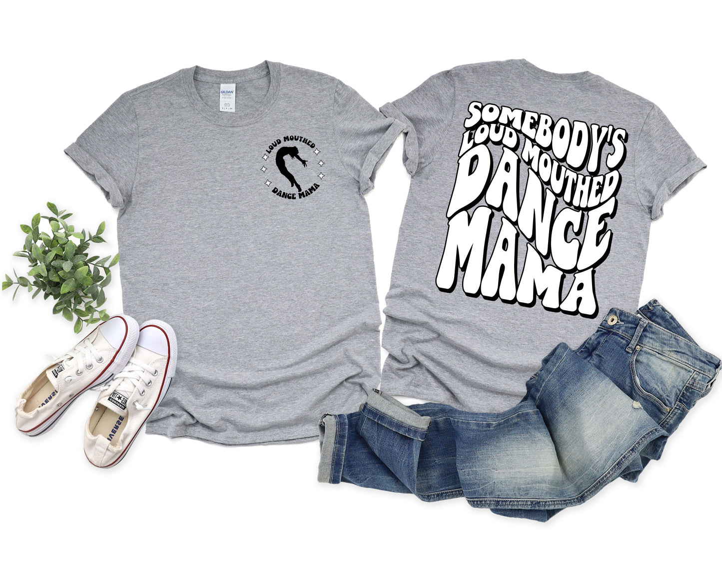 Loud Mouthed DANCE Mama Graphic Tee