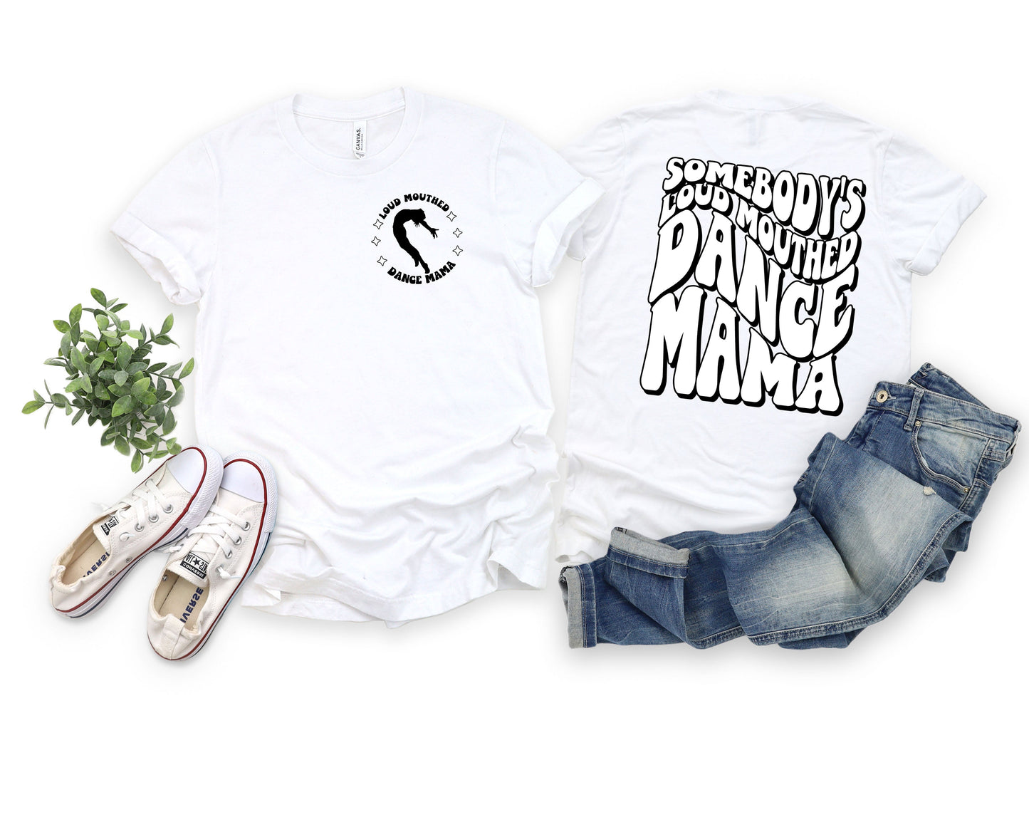Loud Mouthed DANCE Mama Graphic Tee