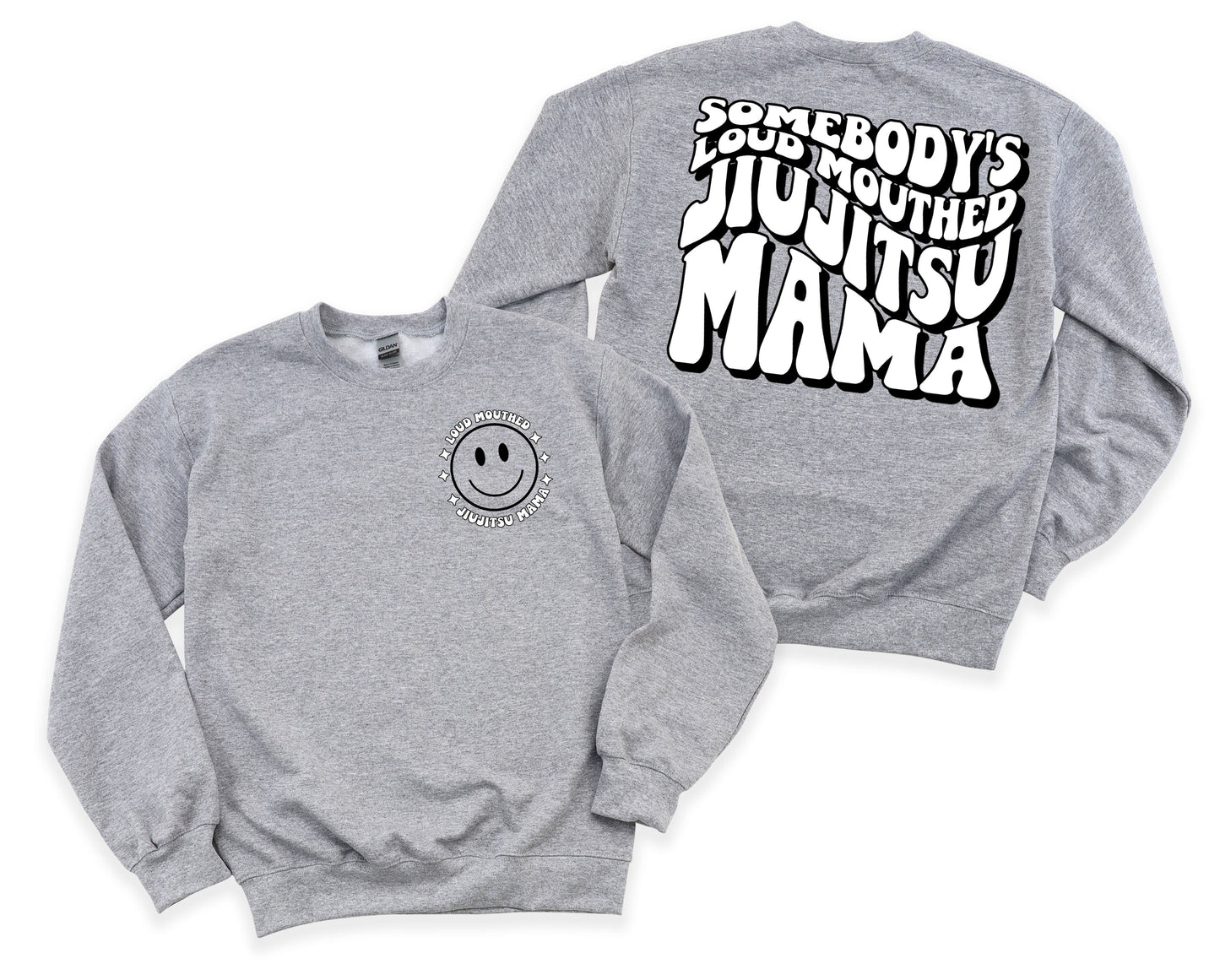 Loud Mouthed JIUJITSU Mama Graphic Tee