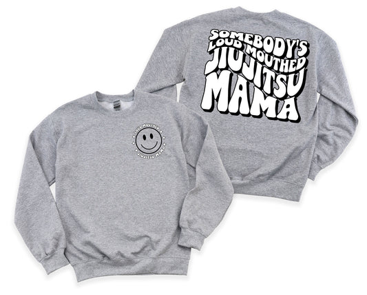 Loud Mouthed JIUJITSU Mama Graphic Tee