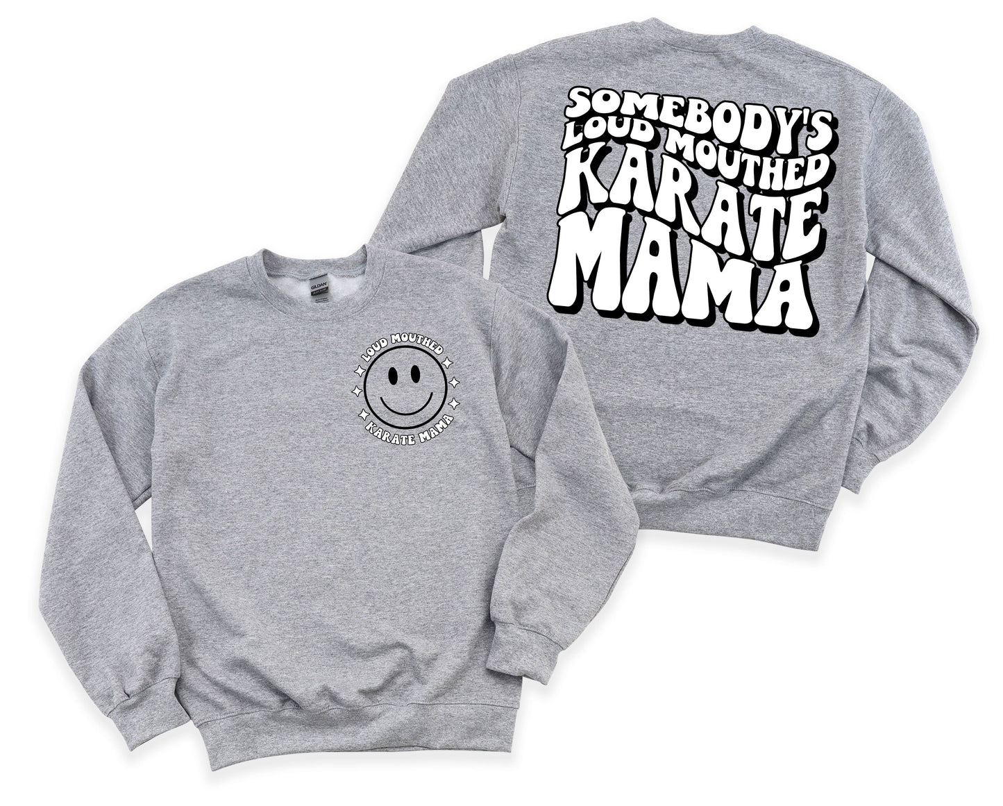 Loud Mouthed Karate Mama Graphic Tee