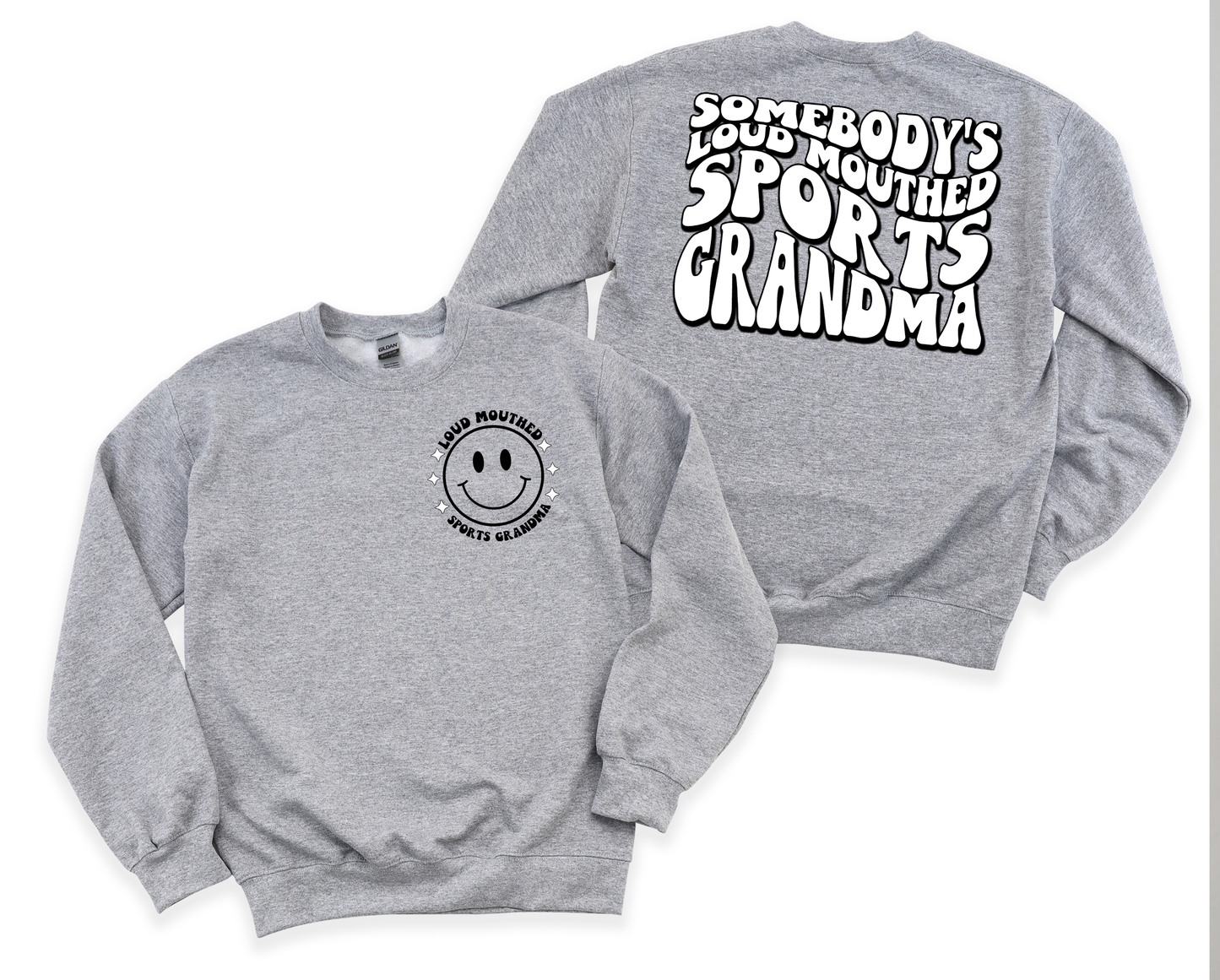 Loud Mouthed Sports Grandma Graphic Tee