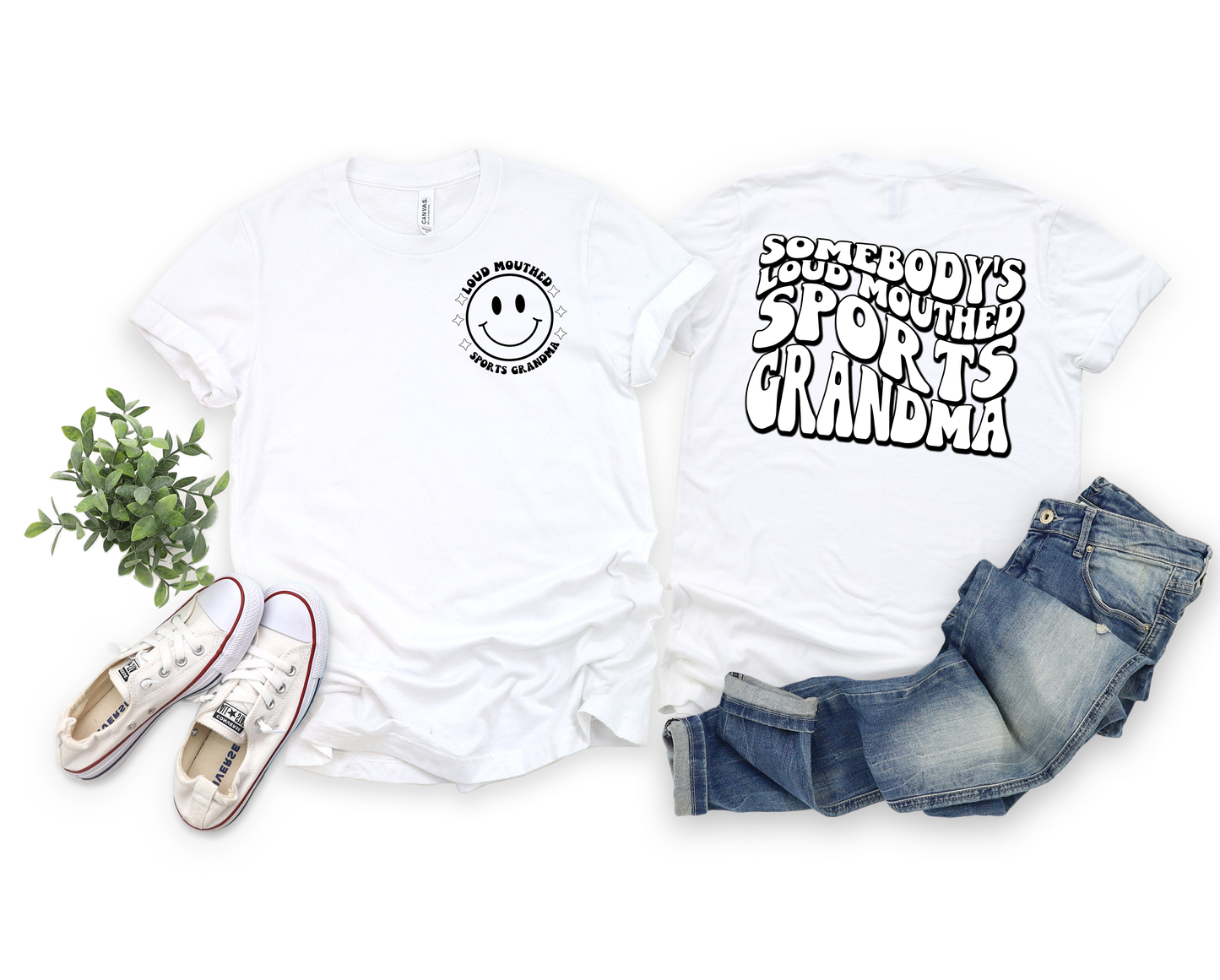 Loud Mouthed Sports Grandma Graphic Tee