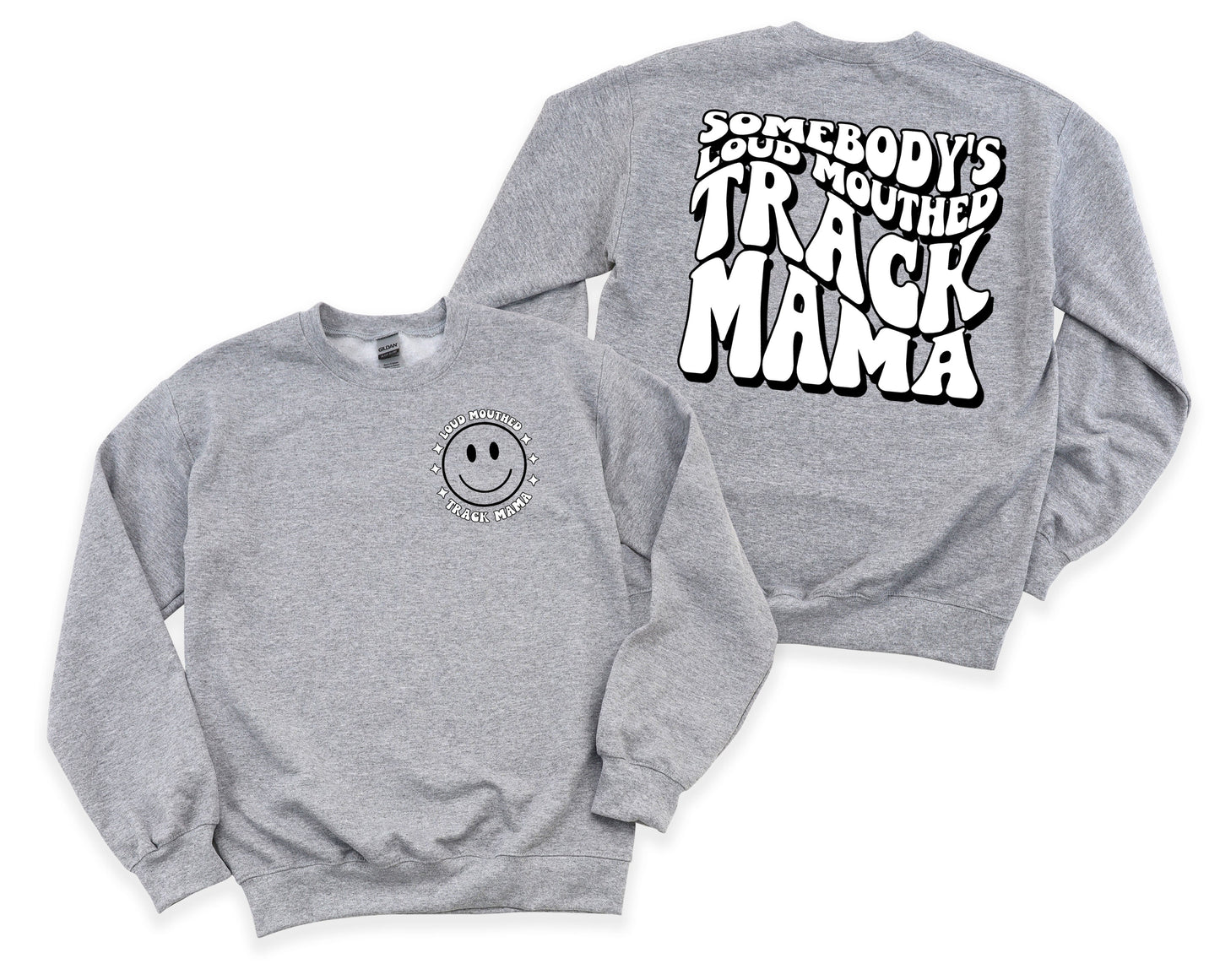 Loud Mouthed Track Mama Graphic Tee