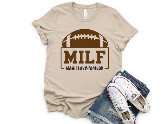 MILF Football Graphic Tee