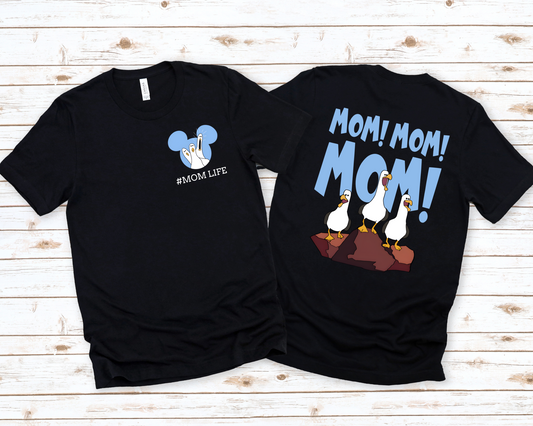 MOM MOM MOM Graphic Tee