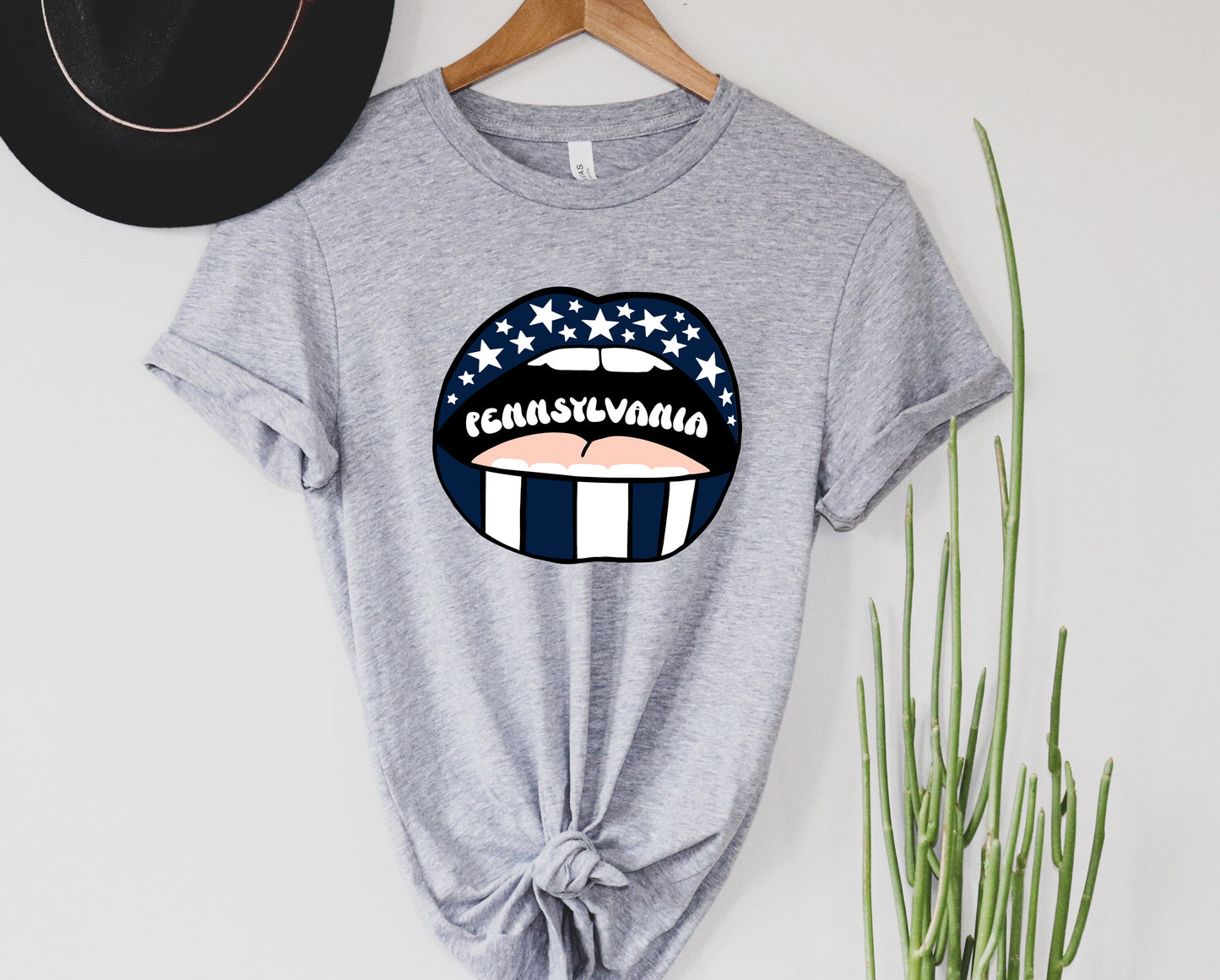 Pennsylvania Lips Graphic Tee